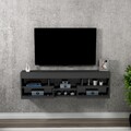 Comoda TV, Arnetti, Lisa, 140x40x22 cm, PAL, Antracit