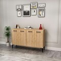 Consola, Arnetti, Frezya, 120x75x29 cm, PAL, Maro