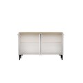 Consola, Arnetti, Frezya, 120x75x29 cm, PAL, Stejar Safir / Alb