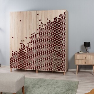 Multicolor, Dulap haine 180x52x192 cm