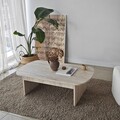 Masuta de cafea, Neostill, Theseus, 105x35x60 cm, PAL, Travertin