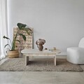 Masuta de cafea, Neostill, Theseus, 105x35x60 cm, PAL, Travertin