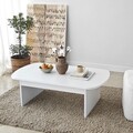 Masuta de cafea, Neostill, Theseus, 105x35x60 cm, PAL, Alb