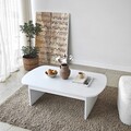 Masuta de cafea, Neostill, Theseus, 105x35x60 cm, PAL, Alb