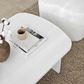 Masuta de cafea, Neostill, Theseus, 105x35x60 cm, PAL, Alb