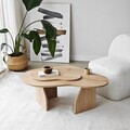 Masuta de cafea, Neostill, Melted, 105x35x65 cm, PAL melaminat, Maro