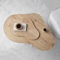 Masuta de cafea, Neostill, Melted, 105x35x65 cm, PAL melaminat, Maro