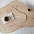 Masuta de cafea, Neostill, Melted, 105x35x65 cm, PAL melaminat, Maro
