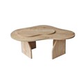 Masuta de cafea, Neostill, Melted, 105x35x65 cm, PAL melaminat, Maro