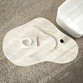 Masuta de cafea, Neostill, Melted, 105x35x65 cm, PAL melaminat, Travertin