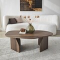 Masuta de cafea, Neostill, Rock, 100x35x60 cm, PAL melaminat, Maro
