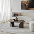 Masuta de cafea, Neostill, Rock, 100x35x60 cm, PAL melaminat, Maro
