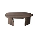 Masuta de cafea, Neostill, Rock, 100x35x60 cm, PAL melaminat, Maro