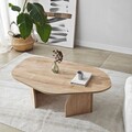Masuta de cafea, Neostill, Rock, 100x35x60 cm, PAL melaminat, Maro