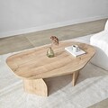 Masuta de cafea, Neostill, Rock, 100x35x60 cm, PAL melaminat, Maro