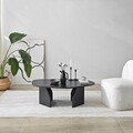 Masuta de cafea, Neostill, Rock, 100x35x60 cm, PAL melaminat, Negru