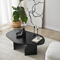 Masuta de cafea, Neostill, Rock, 100x35x60 cm, PAL melaminat, Negru