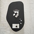 Masuta de cafea, Neostill, Rock, 100x35x60 cm, PAL melaminat, Negru