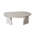 Masuta de cafea, Neostill, Rock, 100x35x60 cm, PAL melaminat, Travertin