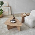 Set masute de cafea, Neostill, Ballare Set, PAL melaminat, Maro