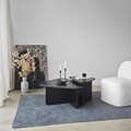 Set masute de cafea, Neostill, Ballare Set, PAL melaminat, Negru