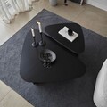Set masute de cafea, Neostill, Ballare Set, PAL melaminat, Negru
