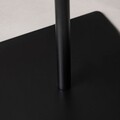 Set masute de cafea, Neostill, Elegante 2, Sticla temperata, Negru / Fume