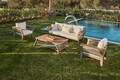 Set mobilier de gradina, Hanah Home, Vicenza, Cappuccino