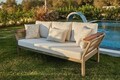 Set mobilier de gradina, Hanah Home, Vicenza, Cappuccino