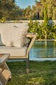 Set mobilier de gradina, Hanah Home, Vicenza, Cappuccino