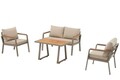 Set mobilier de gradina, Hanah Home, Parma, Bej