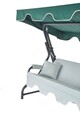 Balansoar de gradina 3 locuri, Hanah Home, Olea 11, 200x170x110 cm, Multicolor