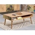 Set mobilier living 3 piese, comoda, comoda tv si masuta, Motto 727, Vella, atlantic pine