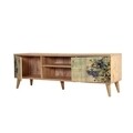 Set mobilier living 3 piese, comoda, comoda tv si masuta, Motto 727, Vella, atlantic pine