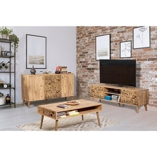 Atlantic Pine, Set mobilier living 3 piese