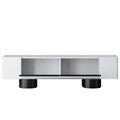 Comoda TV, Bexley, Bohem, 180x50x30 cm, PAL, Alb/Negru