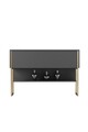 Dulap, Bexley, Luxe, 120x80x30 cm, PAL, Aur/Antracit