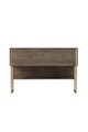Dulap, Bexley, Luxe, 120x80x30 cm, PAL, Aur / Nuc