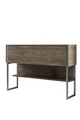 Dulap, Bexley, Luxe, 120x80x30 cm, PAL, Argint / Nuc