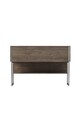 Dulap, Bexley, Luxe, 120x80x30 cm, PAL, Argint / Nuc