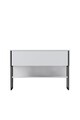 Dulap, Bexley, Luxe, 120x80x30 cm, PAL, Alb/Negru
