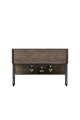 Dulap, Bexley, Luxe, 120x80x30 cm, PAL, Nuc negru