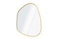 Oglinda decorativa, Lumisfera, Asymmetric Design 30 x 42, 30x42 cm, MDF, Auriu