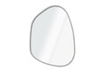 Oglinda decorativa, Lumisfera, Asymmetric Design 50 x 69, 50x69 cm, MDF, Argintiu