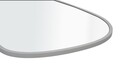Oglinda decorativa, Lumisfera, Asymmetric Design 50 x 69, 50x69 cm, MDF, Argintiu