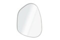 Oglinda decorativa, Lumisfera, Asymmetric Design 30 x 42, 30x42 cm, MDF, Alb