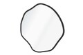 Oglinda decorativa, Lumisfera, Bowed 60 x 60, 60x60 cm, MDF, Negru
