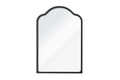 Oglinda decorativa, Lumisfera, King 47 x 70, 47x70 cm, MDF, Negru