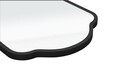 Oglinda decorativa, Lumisfera, King 47 x 70, 47x70 cm, MDF, Negru