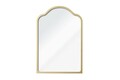 Oglinda decorativa, Lumisfera, King 30 x 45, 30x45 cm, MDF, Auriu